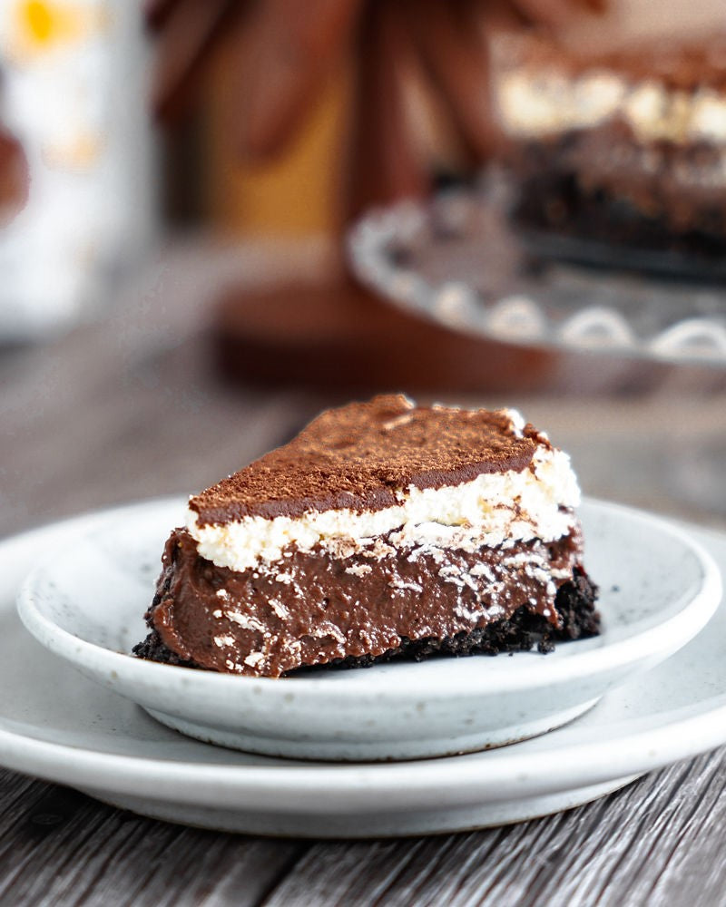 Gluten-free chocolate cream pie