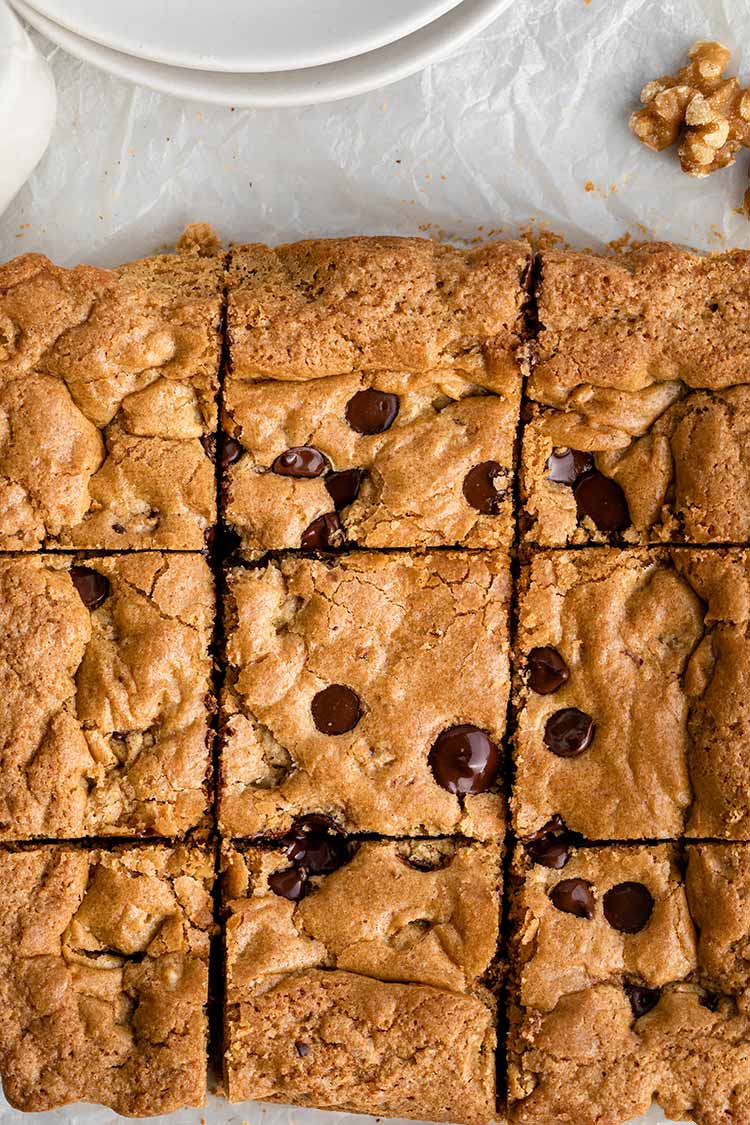 Best Chocolate Chip Blondies