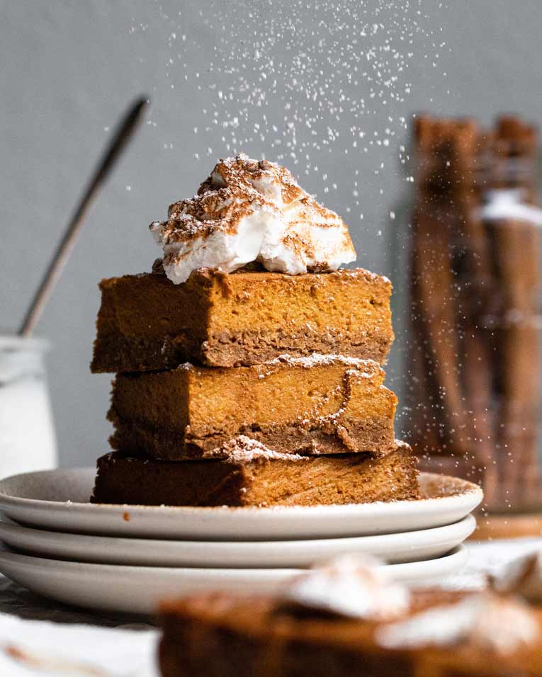 Gluten-Free Pumpkin Pie Bars 