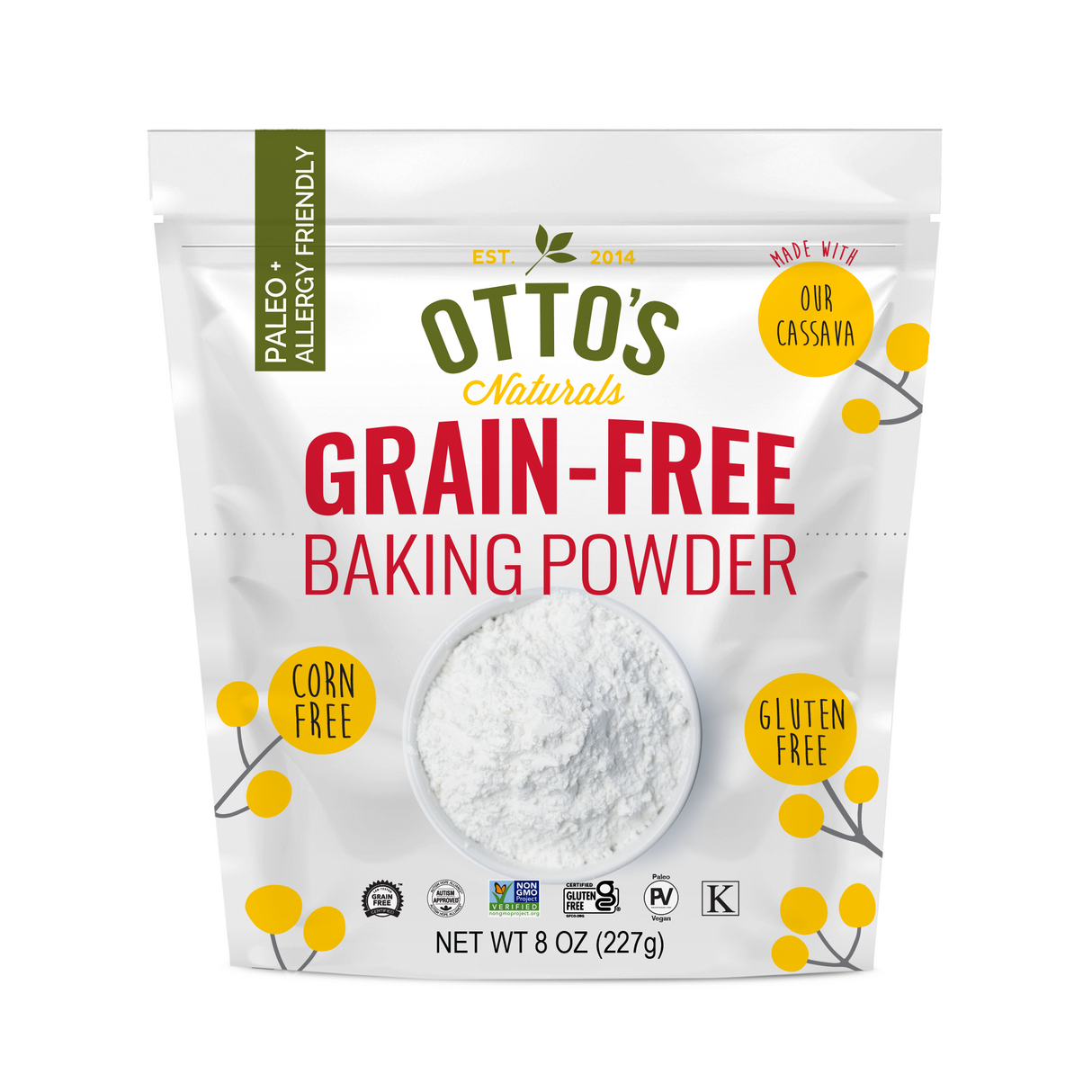 Grain-Free Baking Powder (Corn-Free, Nightshade Free)  - 15lb bag