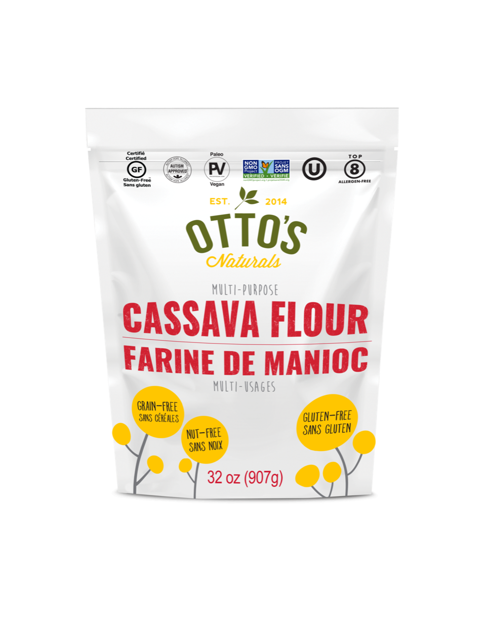 Cassava Flour (Certified Non-GMO)