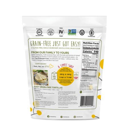 Organic Cassava Flour - 1.5 lb
