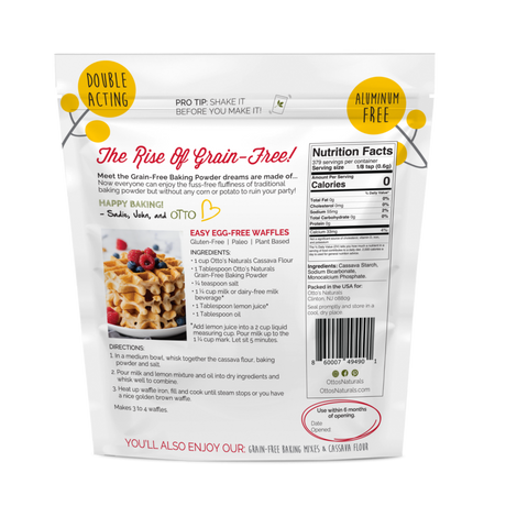 Grain-Free Baking Powder (Corn-Free, Nightshade Free)  - Case of 6 bags