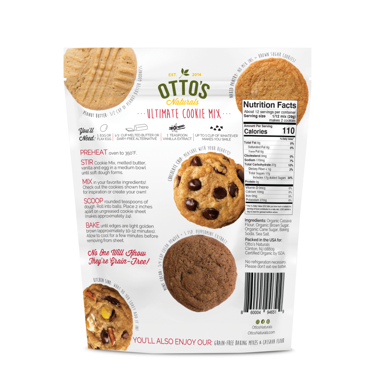 Grain-Free Ultimate Cookie Mix