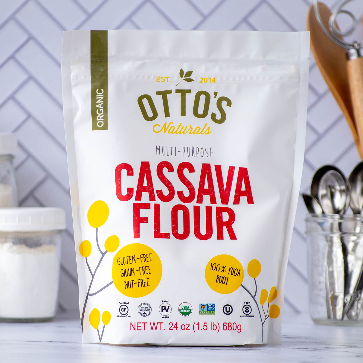 Organic Cassava Flour - 1.5 lb